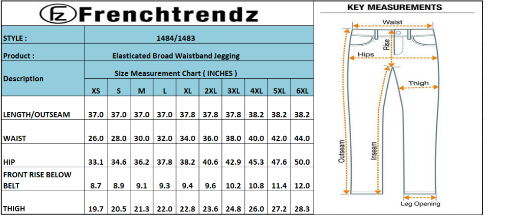 Picture of Frenchtrendz Cotton Viscose Spandex Dark Maroon Jeggings